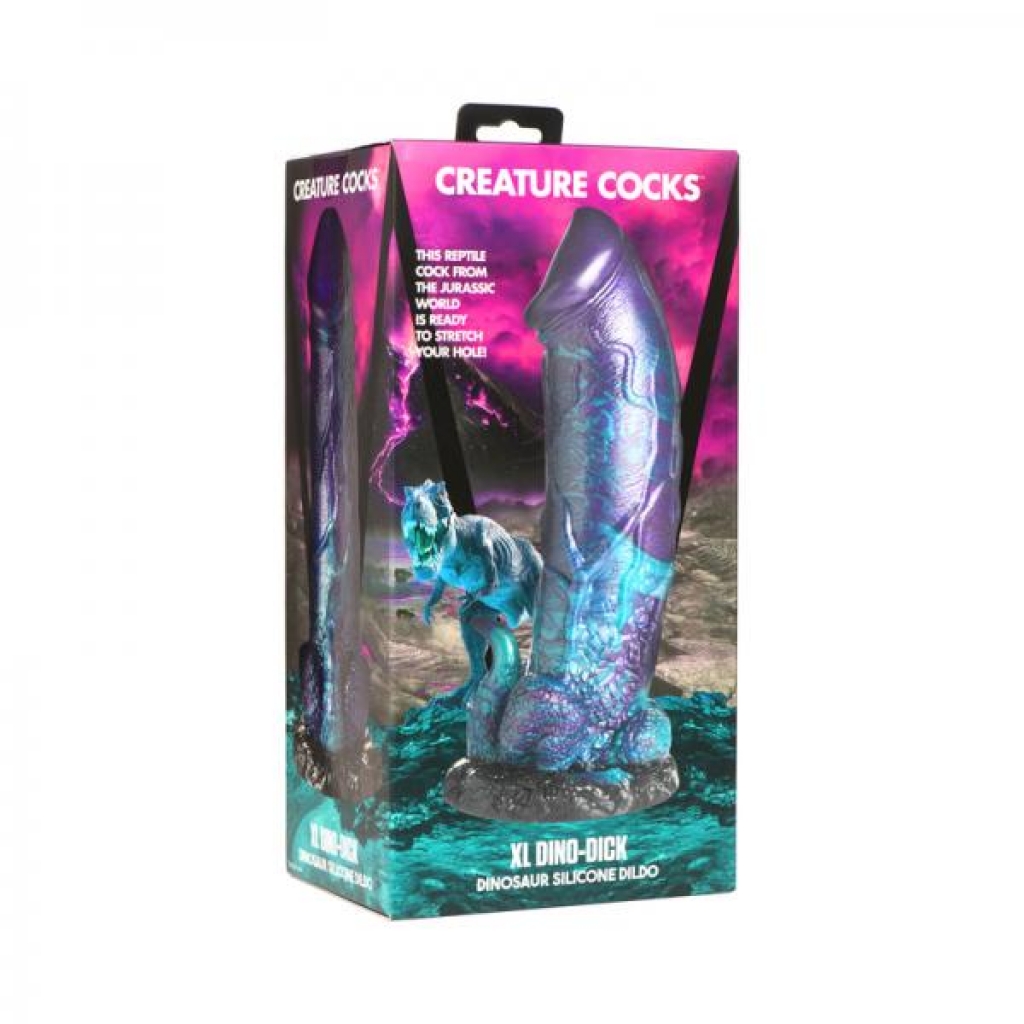 Creature Cocks XL Dino Dick - Dinosaur Silicone Dildo