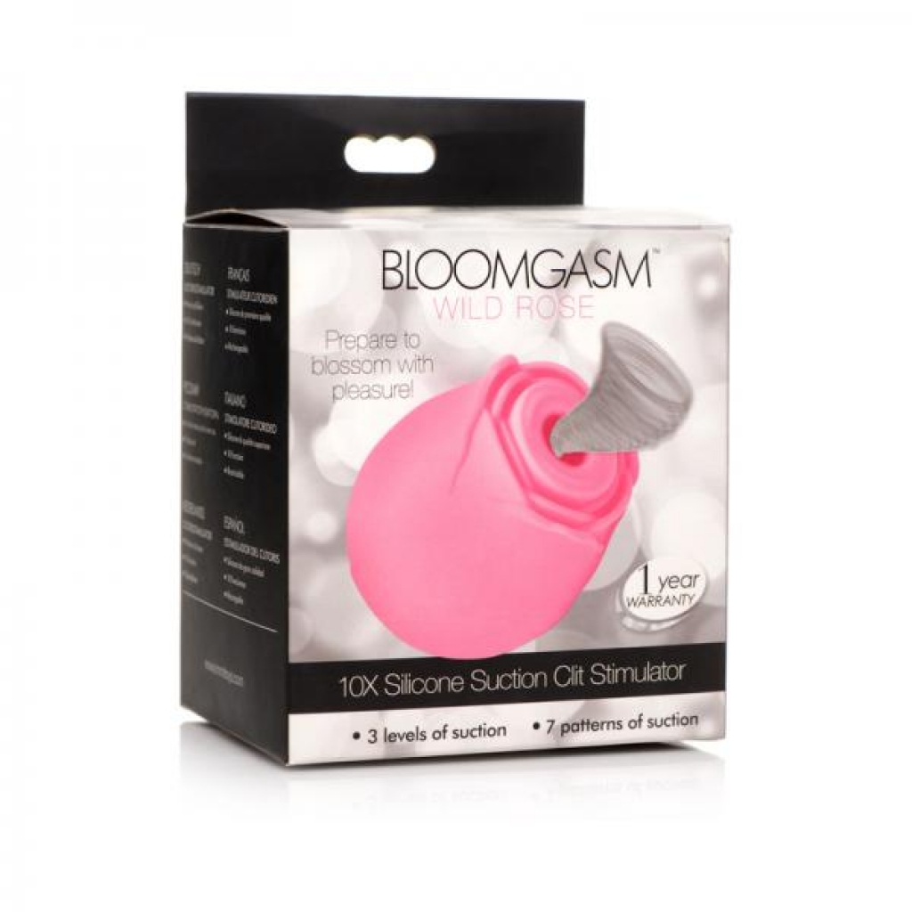 Bloomgasm Wild Rose Suction Clit Stimulator