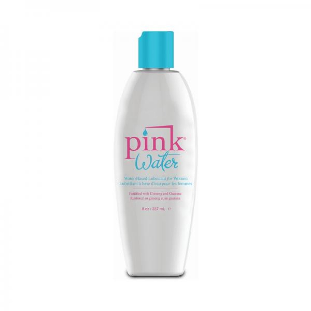 PINK Water Water-based Lubricant - 8 Oz.