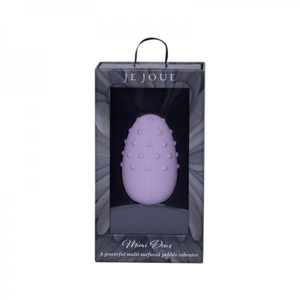 Je Joue Mimi Deux Double Sided Clitoral Vibrator Lilac