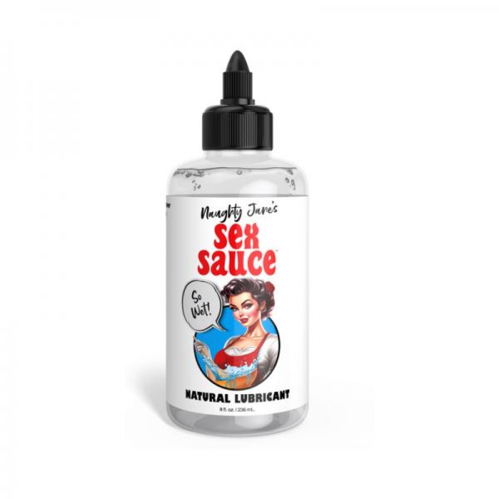 Naughty Jane's Sex Sauce Natural Lubricant 8 Oz.