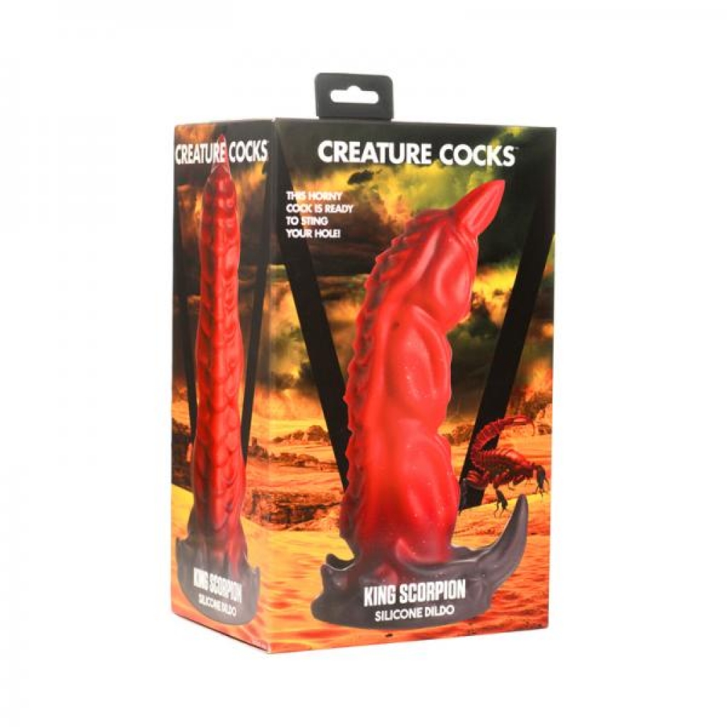 Creature Cocks King Scorpion Silicone Dildo