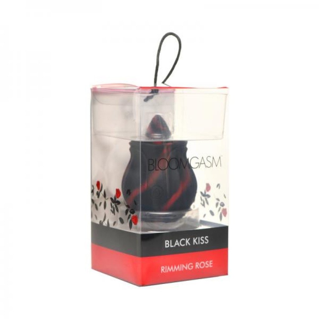 Bloomgasm Black Kiss Rimming Rose - Unique Oral Experience