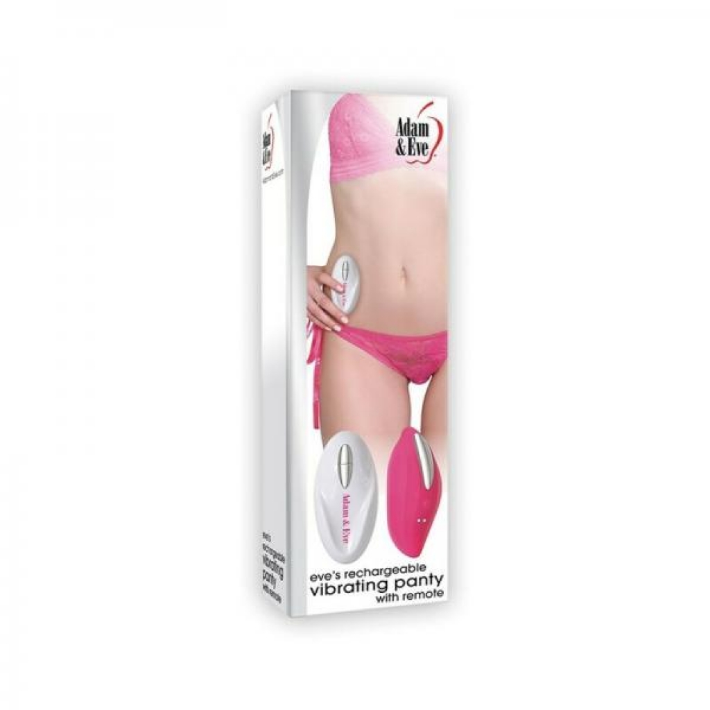 Adam & Eve Eve's Rechargeable Vibrating Panty With Remote