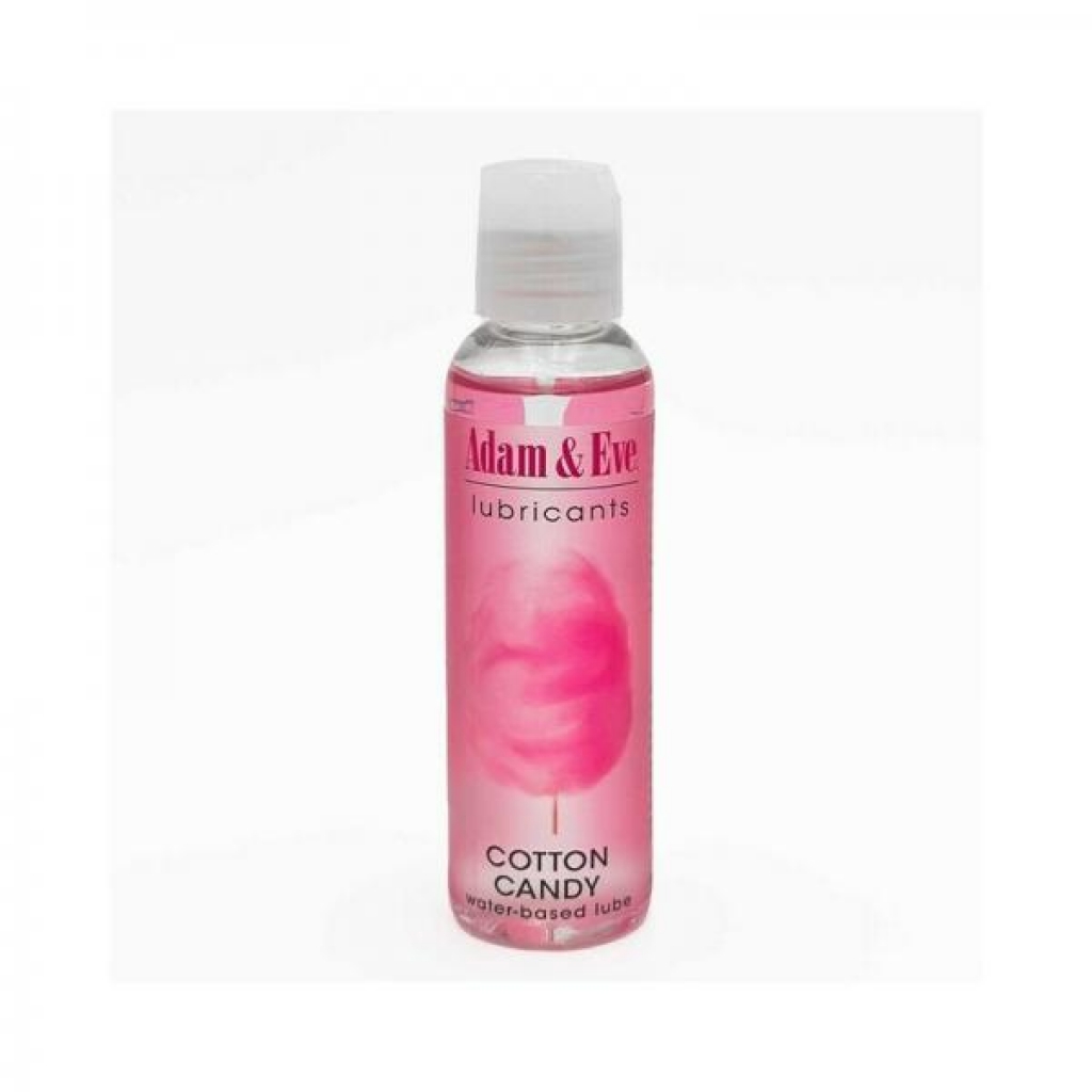 Adam & Eve Flavored Lubricant Cotton Candy - 4 Oz