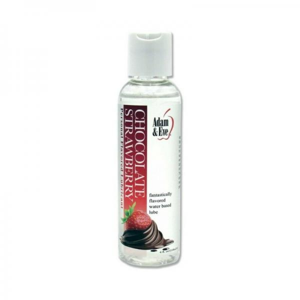 Adam & Eve Flavored Lubricant Chocolate Strawberry 4 Oz.