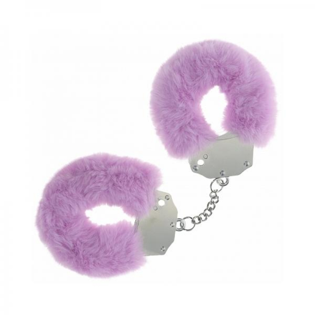 Ouch! Heavy-Duty Fluffy Handcuffs - Lavender