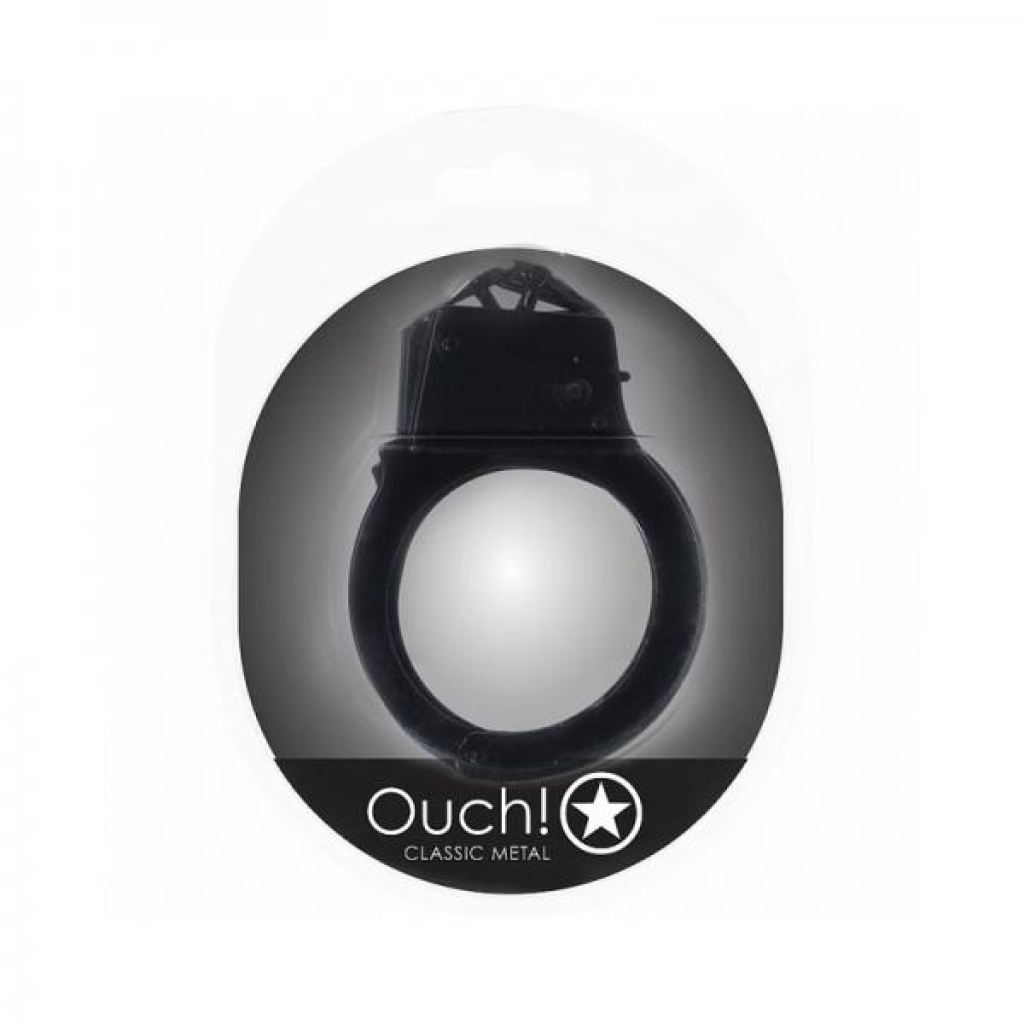 Ouch! Classic Metal Handcuffs - Black