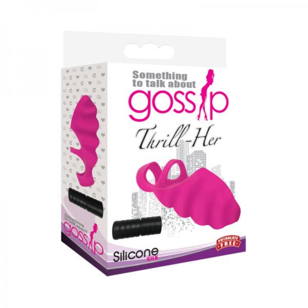 Gossip Thrill-Her Finger Vibe in Pink